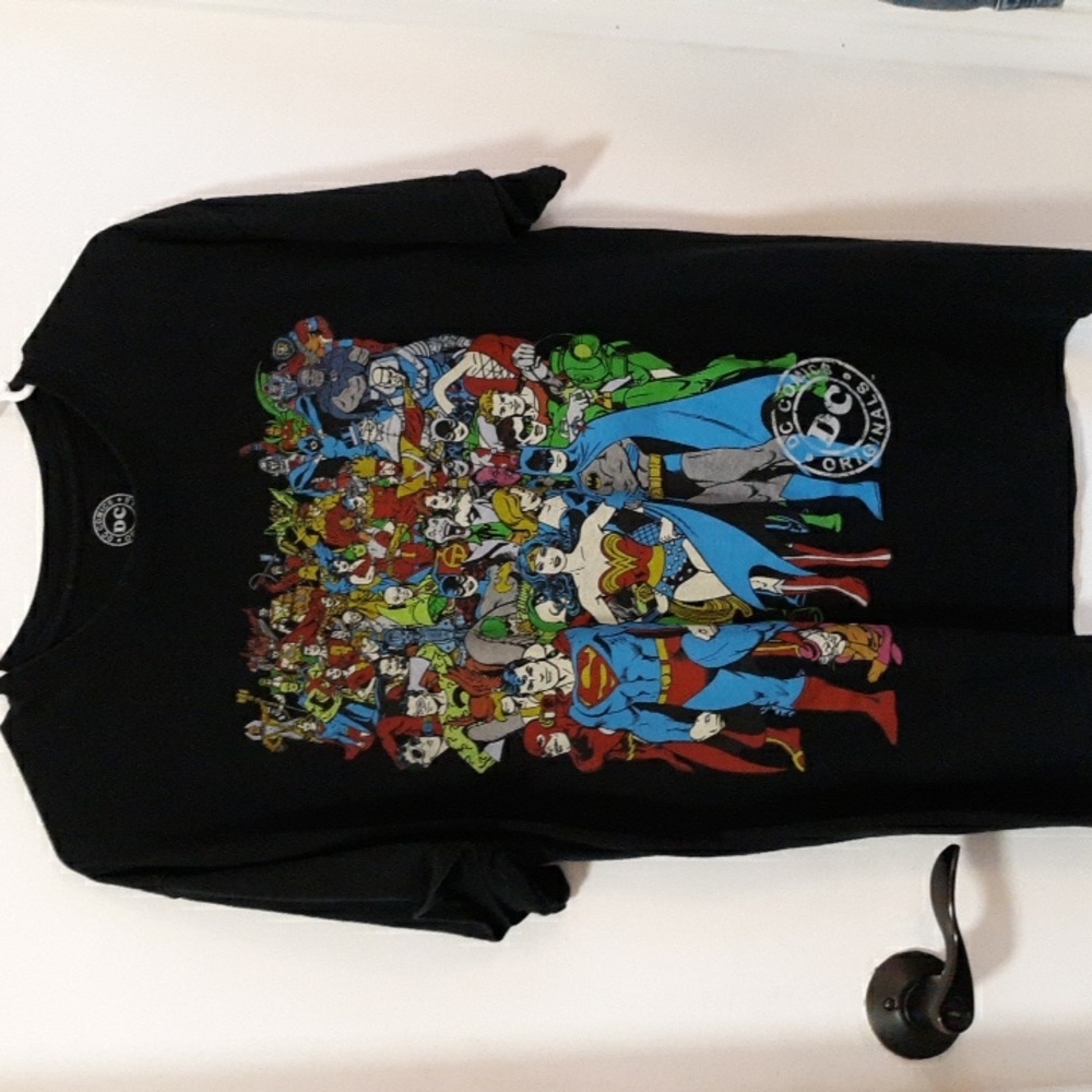 DC Comics Originals T Shirt Black